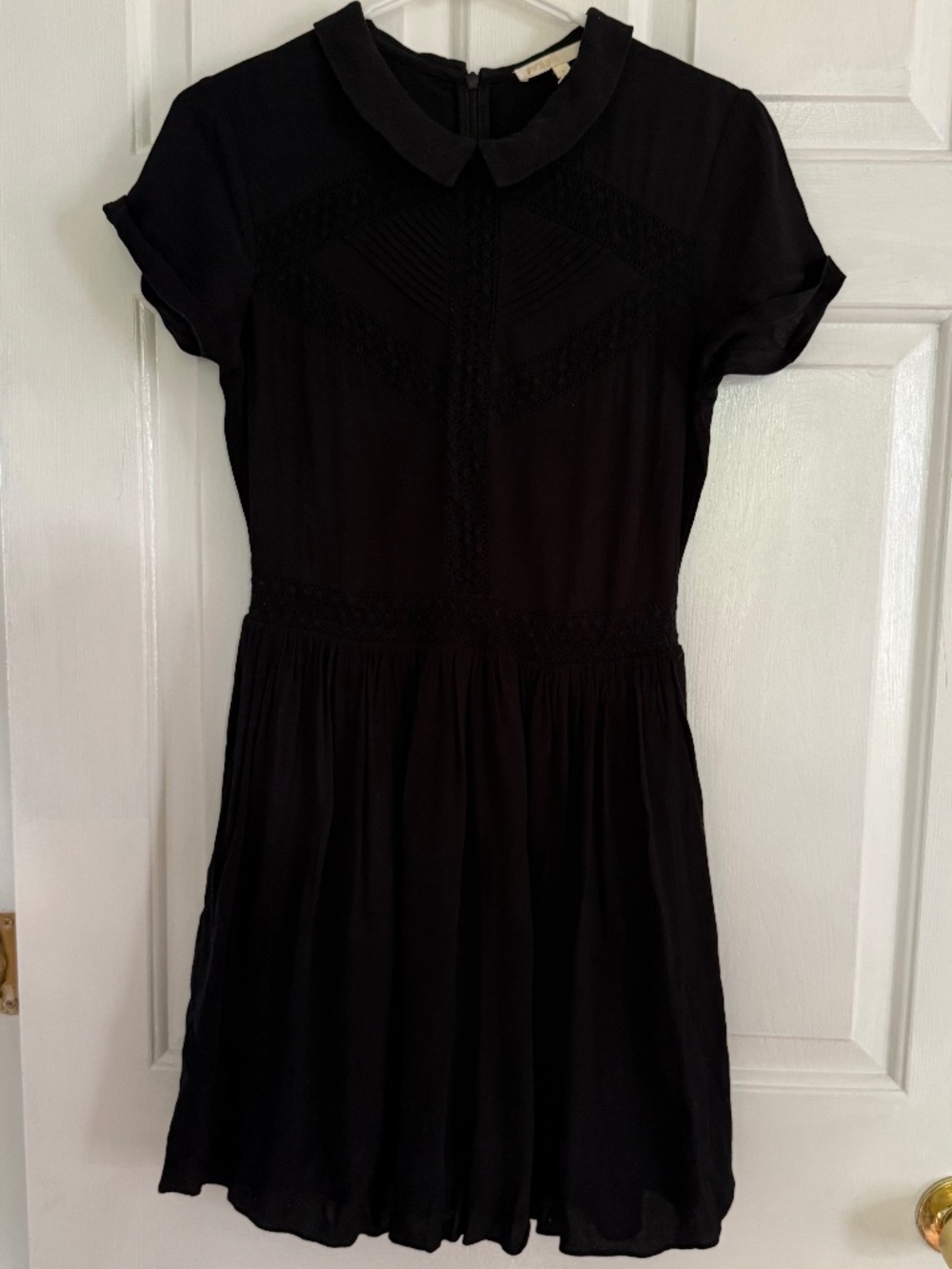 Maje Black Short Dress Size 2